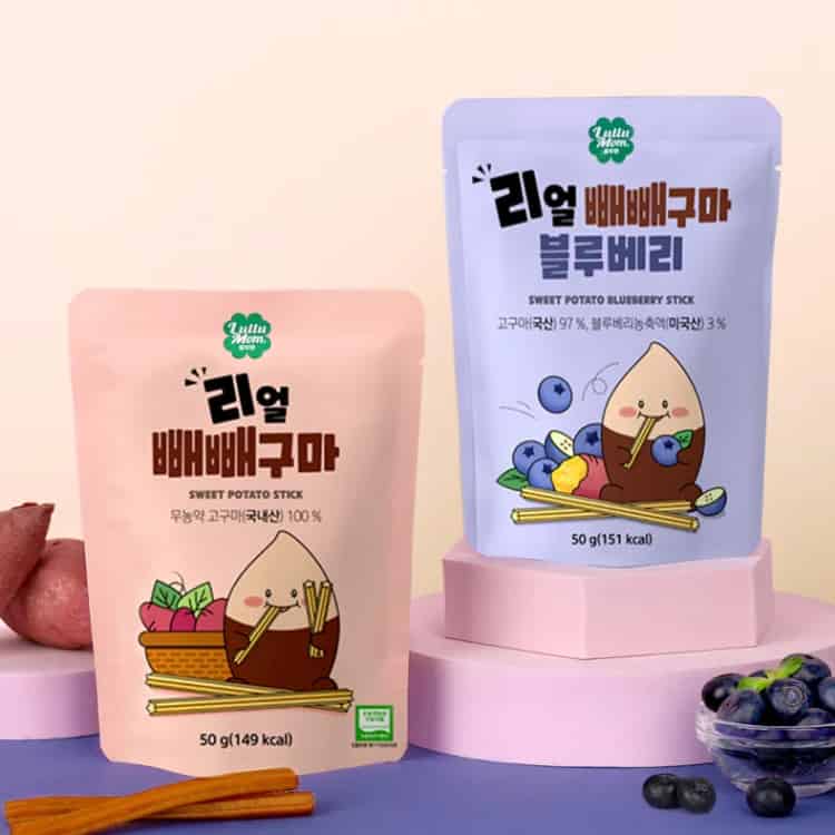 룰루맘 빼빼구마, 알밤, 병아리콩, 퍼핑 외