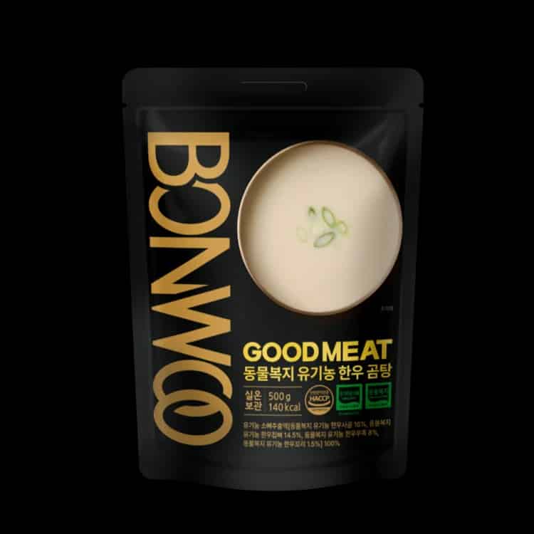 한팩에 무려 단백질 25g, 본우 동물복지+유기농 한우곰탕